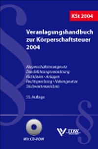 Bild vergrößern Bild: Veranlagungshandbuch Körperschaftsteuer 2004 - IDW