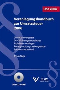Abbildung von: Veranlagungshandbuch Umsatzsteuer 2006 - IDW