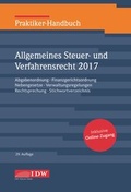 Cover: Praktiker-Handbuch Allgemeines Steuer- und Verfahrensrecht 2017: AO FGO 2017 - IDW