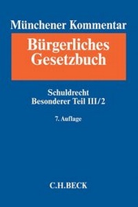 Bild vergrößern Bild: Münchener Kommentar zum Bürgerlichen Gesetzbuch - C.H.BECK