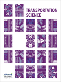 Abbildung von: Transportation Science - INFORMS