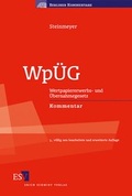 Cover: Wp&Uuml;G - Erich Schmidt Verlag