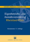 Bild: Eigenbetriebs- und Anstaltsverordnung Rheinland-Pfalz - Kommunal- und Schul-Verlag