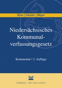Bild vergrößern Bild: Niedersächsisches Kommunalverfassungsgesetz (NKomVG)