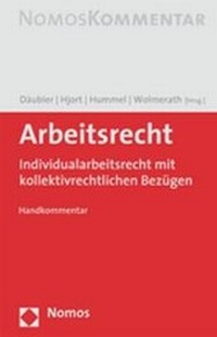 Bild vergrößern Bild: Arbeitsrecht - Nomos