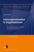 Cover: Leistungsmotivation in Organisationen - Erich Schmidt Verlag
