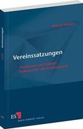 Cover: Vereinssatzungen - Erich Schmidt Verlag