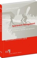 Cover: Sportevent-Management - Erich Schmidt Verlag