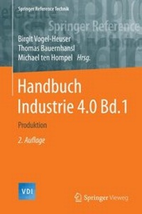 Abbildung von: Handbuch Industrie 4.0 Bd.1 - Springer Vieweg