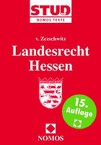 Bild vergrößern Bild: Landesrecht Hessen - Nomos