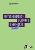 Cover: Unternehmensf&uuml;hrung und Moral - UVK