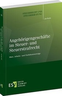 Abbildung von: Angehörigengeschäfte im Steuer- und Steuerstrafrecht - Erich Schmidt Verlag