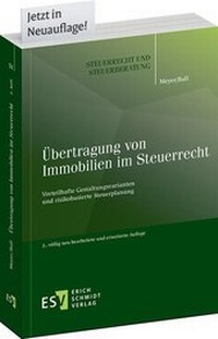 Abbildung von: Übertragung von Immobilien im Steuerrecht - Erich Schmidt Verlag