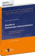 Cover: Handbuch Stakeholder-Kommunikation - Erich Schmidt Verlag