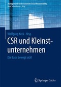 Cover: CSR und Kleinstunternehmen - Springer Gabler