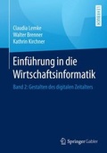 Cover: Einf&uuml;hrung in die Wirtschaftsinformatik - Springer Gabler