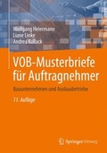 Bild: VOB-Musterbriefe f&uuml;r Auftragnehmer - Springer Vieweg
