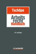 Cover: Arbeitsrecht Handbuch - Otto Schmidt Verlag