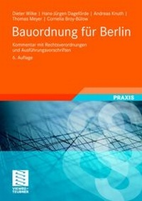 Abbildung von: Bauordnung für Berlin - Springer Vieweg