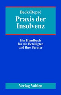 Abbildung von: Praxis der Insolvenz - Vahlen