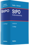 Abbildung von: Strafprozessordnung: StPO - Vahlen