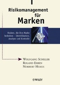 Cover: Risikomanagement f&uuml;r Marken - Wiley-VCH