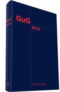Abbildung von: GuG-Sachverständigenkalender 2016 - Werner