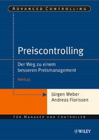 Abbildung von: Preiscontrolling - Wiley-VCH
