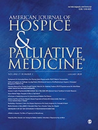 Abbildung von: American Journal of Hospice and Palliative Medicine - Sage Publishing
