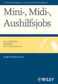 Abbildung von: Mini-, Midi-, Aushilfsjobs - Wiley-VCH