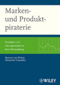 Abbildung von: Marken- und Produktpiraterie - Wiley-VCH