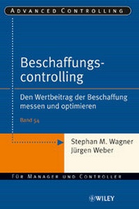 Abbildung von: Beschaffungscontrolling - Wiley-VCH
