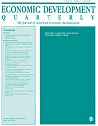 Abbildung von: Economic Development Quarterly - SAGE Publications Ltd