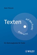 Cover: Texten auf den Punkt gebracht - Wiley-VCH