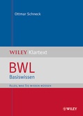 Cover: BWL Basiswissen - Wiley-VCH