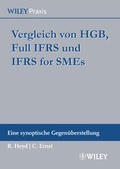 Cover: Vergleich von HGB, Full IFRS und IFRS for SMEs - Wiley-VCH