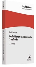 Cover: Definitionen und Schemata Strafrecht - C.H.BECK