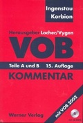 Cover: VOB Teile A und B - Kommentar - Werner