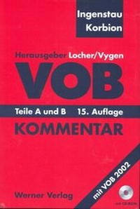 Bild vergrößern Bild: VOB Teile A und B - Kommentar - Werner