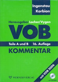 Bild vergrößern Bild: VOB - Teile A und B - Kommentar - Werner