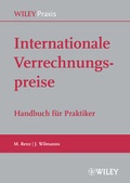 Cover: Internationale Verrechnungspreise - Wiley-VCH