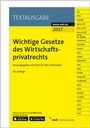 Bild: Wichtige Gesetze des Wirtschaftsprivatrechts - NWB