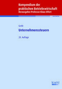 Abbildung von: Unternehmenssteuern - Kiehl