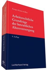 Abbildung von: Arbeitsrechtliche Grundzüge der betrieblichen Altersversorgung - Luchterhand