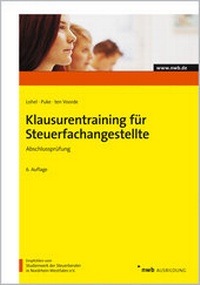 Abbildung von: Klausurentraining für Steuerfachangestellte - Abschlussprüfung - NWB