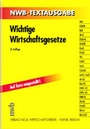 Bild: Wichtige Wirtschaftsgesetze - NWB