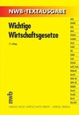 Bild: Wichtige Wirtschaftsgesetze - NWB