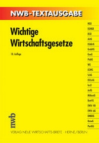 Bild vergrößern Bild: Wichtige Wirtschaftsgesetze - NWB