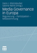 Cover: Media Governance in Europa - Springer VS