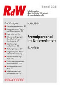 Abbildung von: Fremdpersonal im Unternehmen - Boorberg